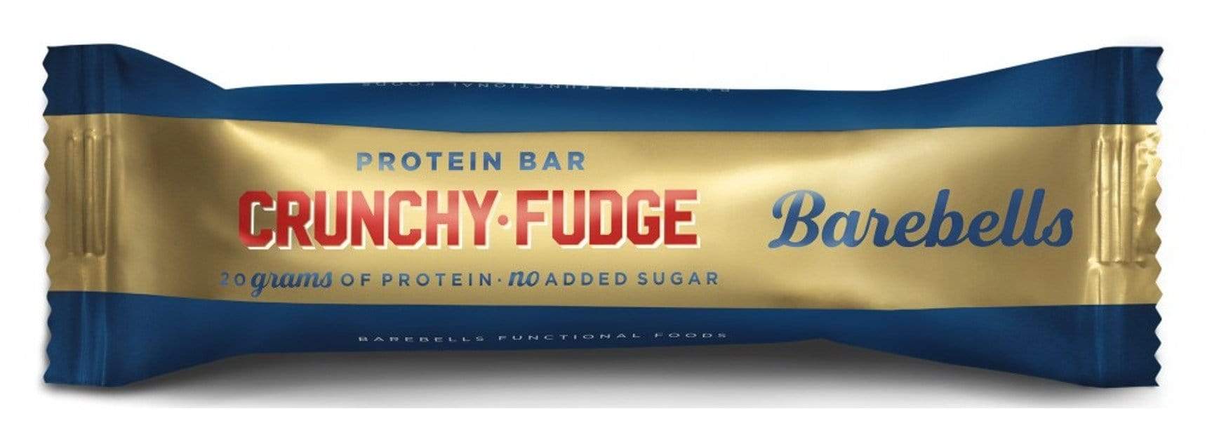 Barebells Crunchy Fudge Bar Box 12 Bars – Protein Parcel