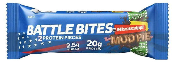 Battle Snacks Battle Bites Mississippi Mud Pie Protein Bar - Protein Parcel