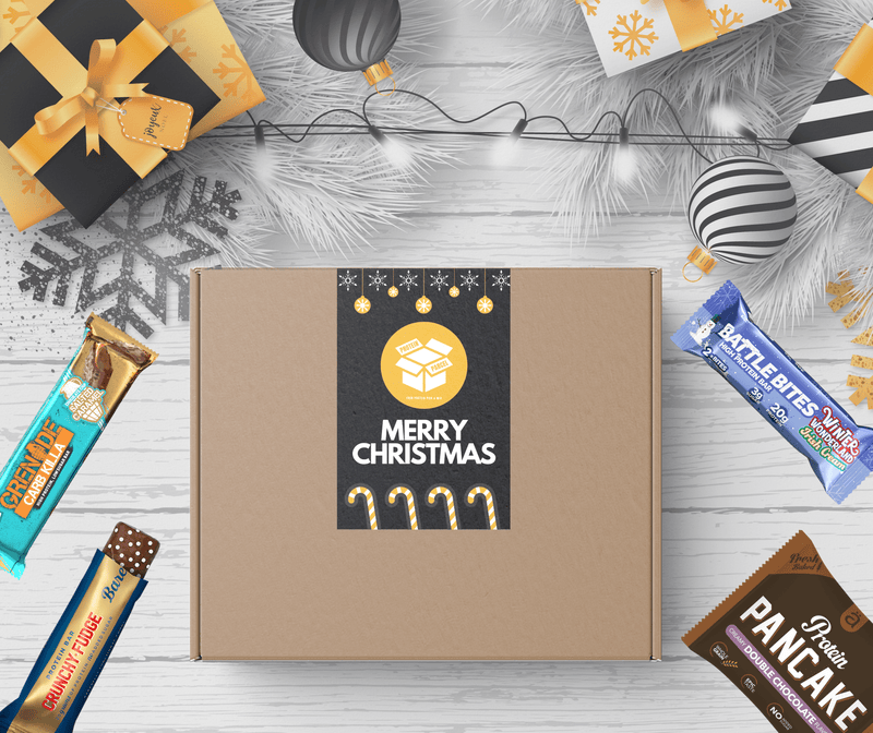 Christmas Protein Bar Selection\Gift Box (12 Bars) - Protein Parcel