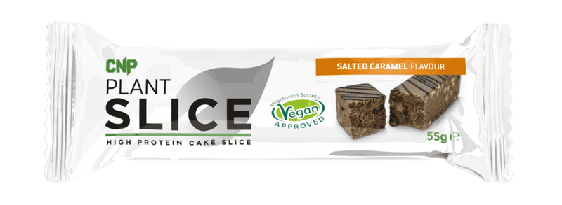 CNP Salted Caramel Plant Slice - Protein Cake Slice - Protein Parcel