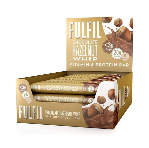 Fulfil Chocolate Hazelnut Whip Protein Bar Box (15 Bars) - Protein Parcel