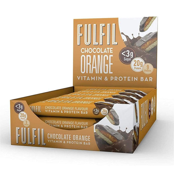 Fulfil Chocolate Orange Protein Bar Box (15 Bars) - Protein Parcel