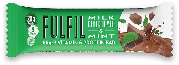 Fulfil Milk Chocolate & Mint Protein Bar Box (15 Bars) - Protein Parcel
