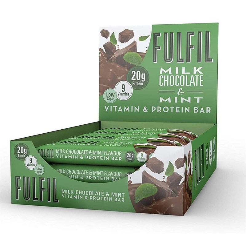 Fulfil Milk Chocolate & Mint Protein Bar Box (15 Bars) - Protein Parcel