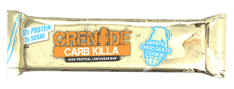 Grenade Carb Killa White Chocolate Cookie Protein Bar - Protein Parcel