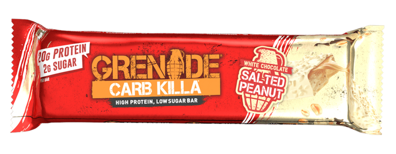 Grenade Carb Killa White Chocolate Salted Peanut Protein Bar - Protein Parcel