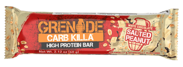Grenade Carb Killa White Chocolate Salted Peanut Protein Bar Box (12 Bars) - Protein Parcel