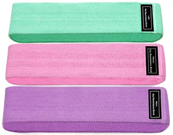 Hip Resistance Bands (Set of 3) - Protein Parcel