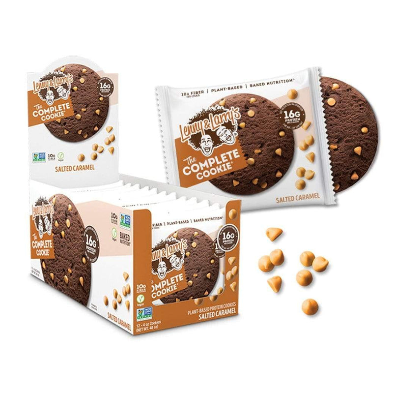 Lenny & Larry's Salted Caramel Complete Cookie Box (12 Cookies) - Protein Parcel