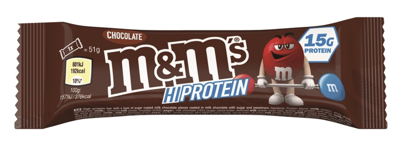 M&M's Chocolate Protein Bar - Protein Parcel