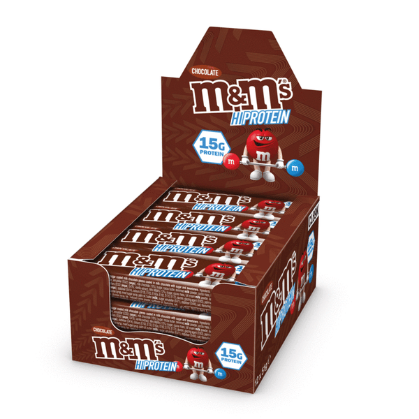 M&M's Chocolate Protein Bar Box (12 Bars) - Protein Parcel