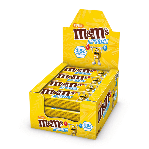 M&M's Peanut Protein Bar Box (12 Bars) - Protein Parcel