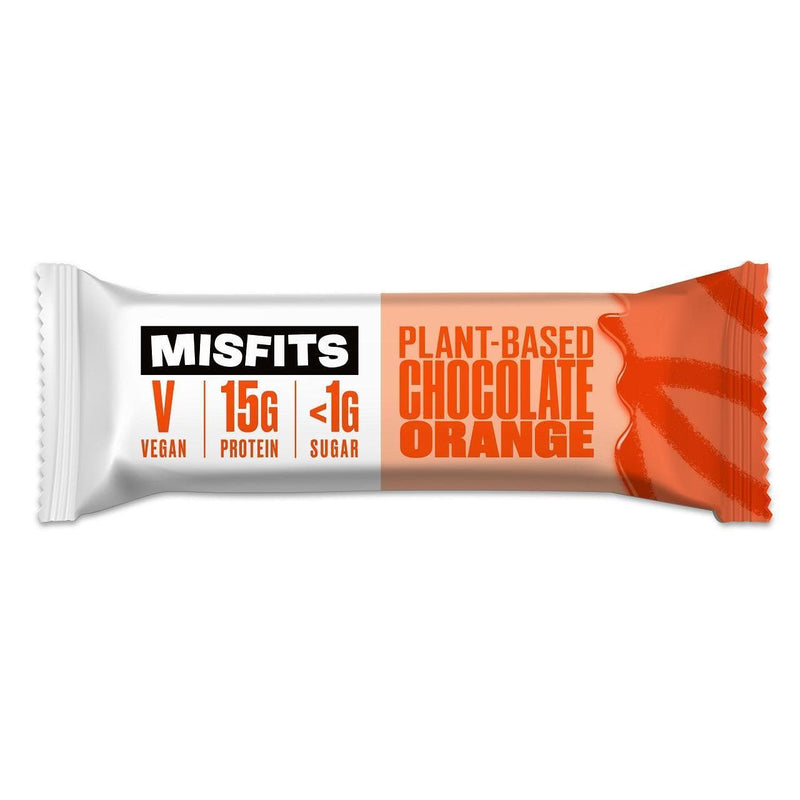 Misfits Plant-Based Chocolate Orange Protein Bar - Protein Parcel