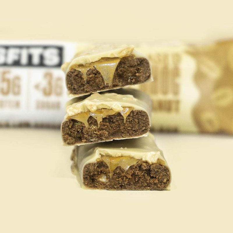 Misfits Plant-Based White Chocolate Salted Peanut Protein Bar - Protein Parcel