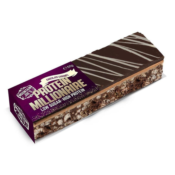 Mountain Joe's Chocolate Caramel Protein Millionaire Bar - Protein Parcel