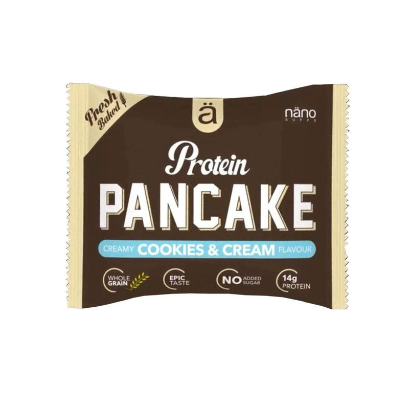Nano Ä Supps Cookies & Cream Protein Pancake Box (12 Pancakes) - Protein Parcel