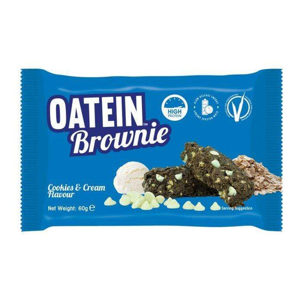 Oatein Brownie - Cookies & Cream Flavour Protein Bar - Protein Parcel