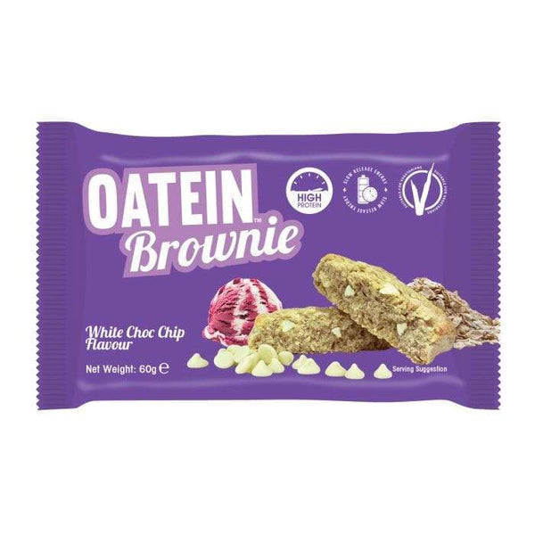 Oatein Brownie - White Choc Chip Flavour Protein Bar - Protein Parcel