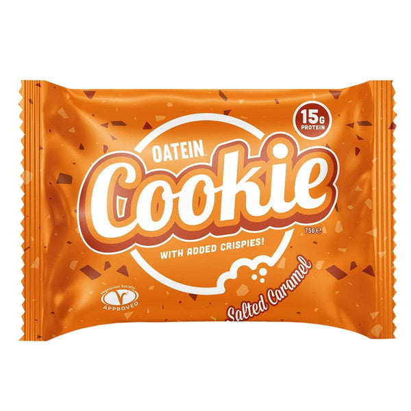 Oatein Cookie - Salted Caramel Flavour Protein Cookie - Protein Parcel