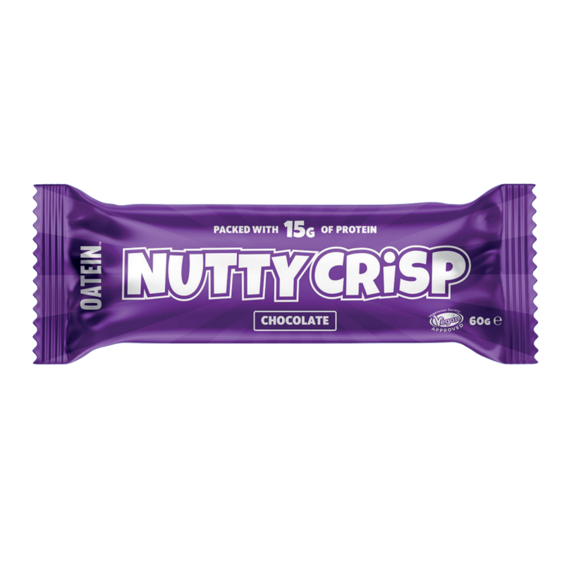 Oatein Nutty Crisp Fruit & Nut Protein Bar - Chocolate