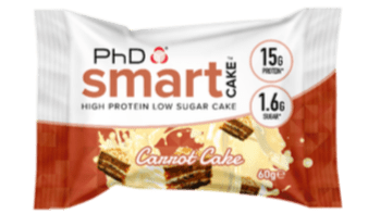 PhD Carrot Cake Flavour Protein Smart Cake Box (12 Bars) - Protein Parcel