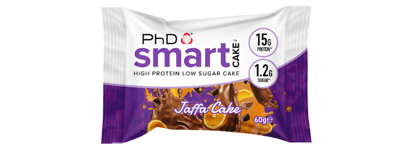 PhD Jaffa Cake Flavour Protein Smart Cake Box (12 Bars) - Protein Parcel