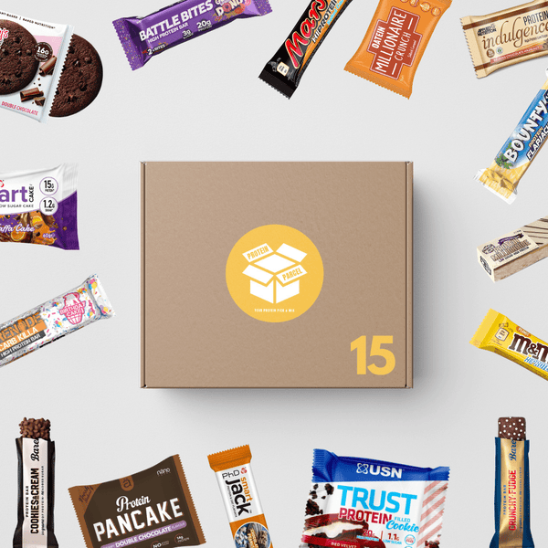 Protein Bar Subscription Box (15 Bars) - Protein Parcel
