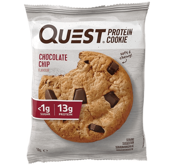 Quest Chocolate Chip Protein Cookie Box (12 Cookies) - Protein Parcel