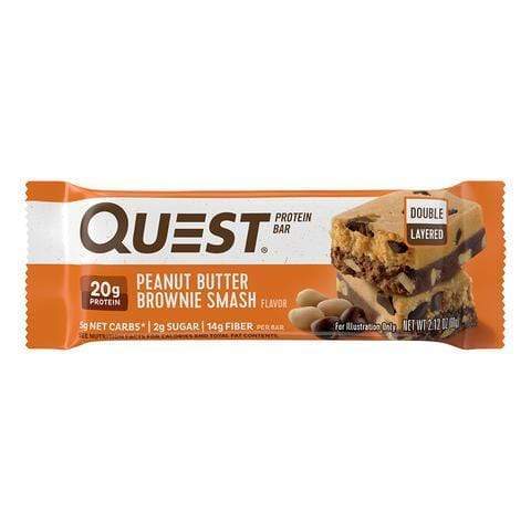 Quest Peanut Butter Brownie Smash Protein Bar