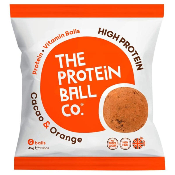 The Protein Ball Co - Cacao & Orange Protein Balls - Protein Parcel