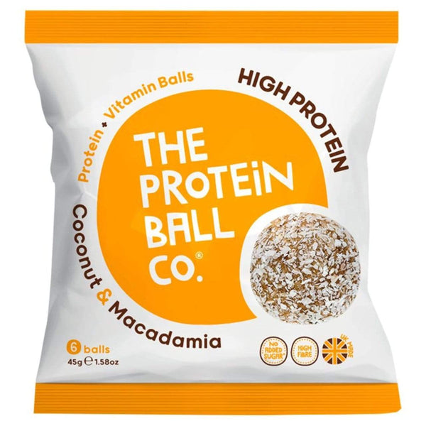 The Protein Ball Co - Coconut & Macadamia Protein Balls - Protein Parcel