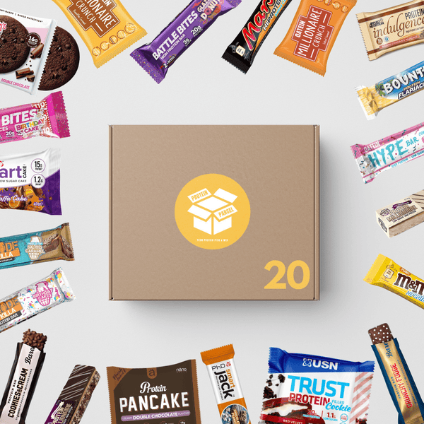 The Ultimate Protein Bar Subscription Box (20 Bars) - Protein Parcel