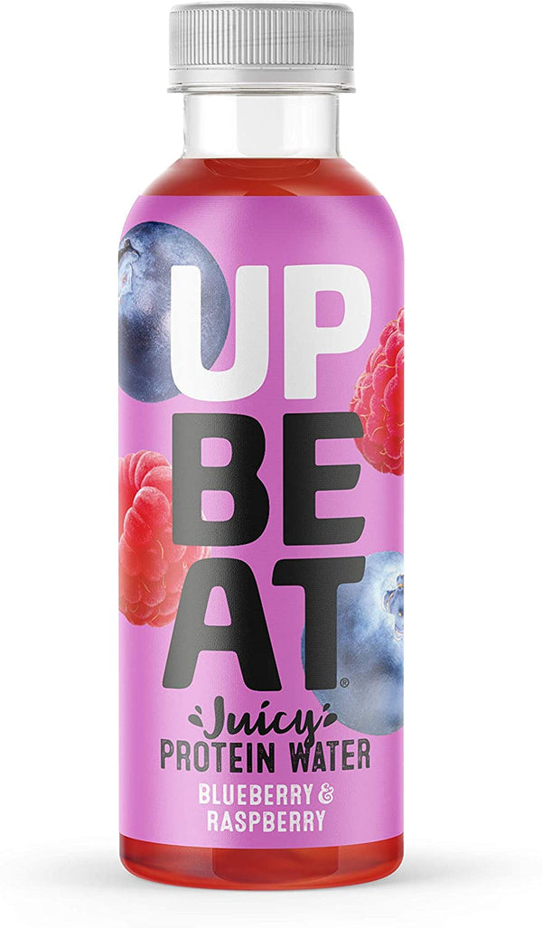 UPBEAT Blueberry & Raspberry Juicy Protein Water (500ml) - Protein Parcel