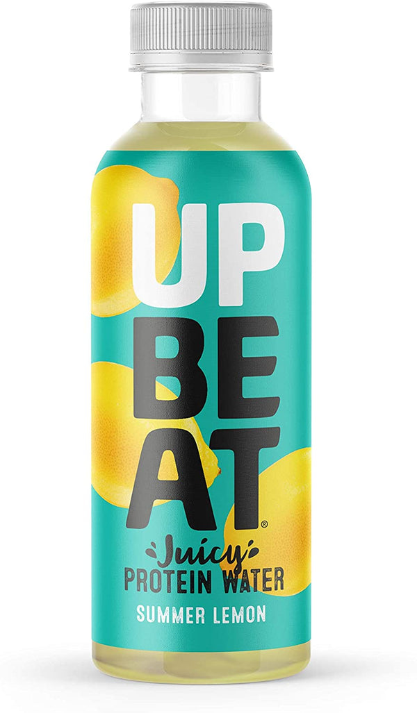 UPBEAT Summer Lemon Juicy Protein Water (500ml) - Protein Parcel